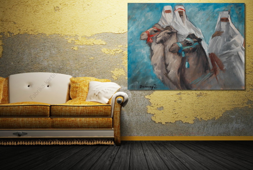 Картина Наездники