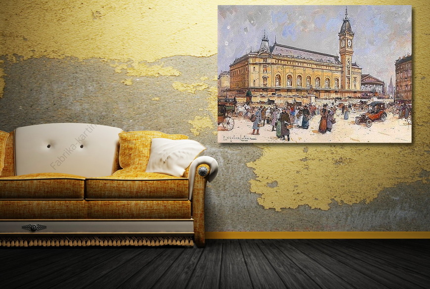 Картина Лионский вокзал