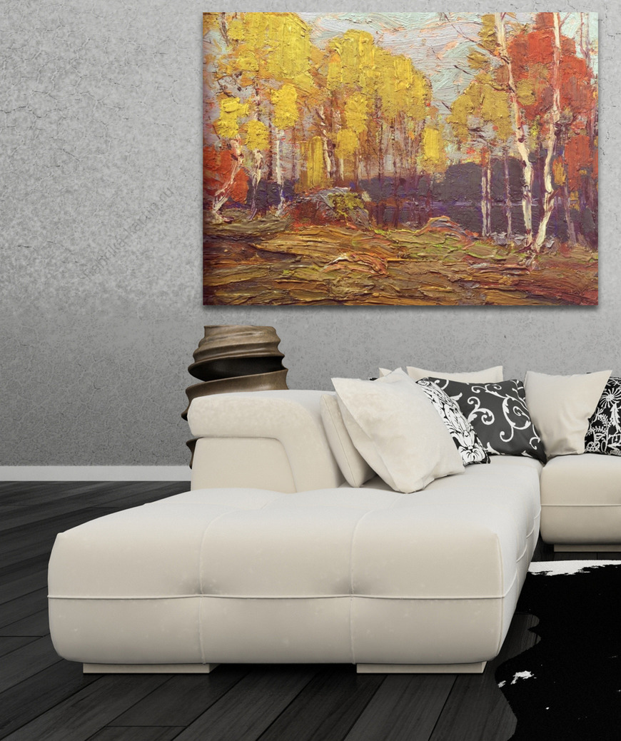 Картина Осенний лес, Алгонкин Парк