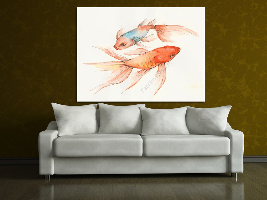 Картина Золотые рыбки