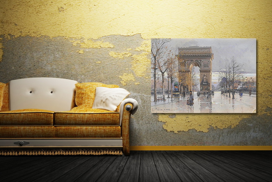 Картина Париж.Триумфальная арка