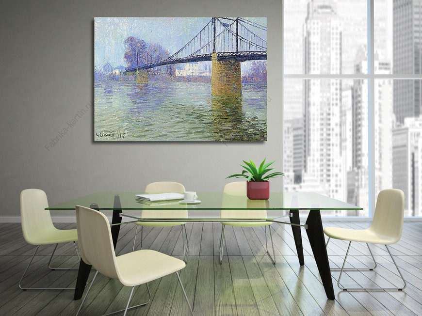 Картина Подвесной мост Триэль