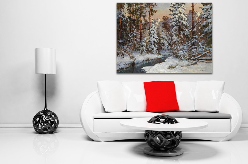 Картина Зимний лес