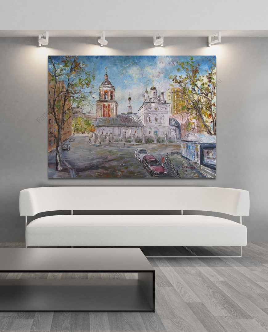 Картина Церковь Иоанна Богослова на Бронной
