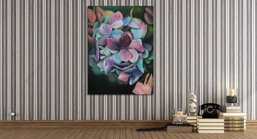 Картина Гортензия цветок