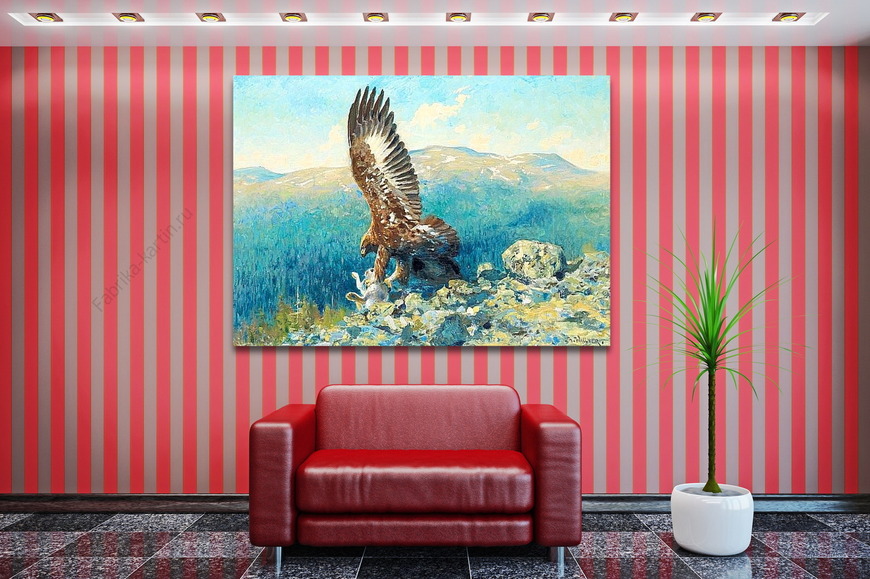 Картина Золотой Орел с добычей