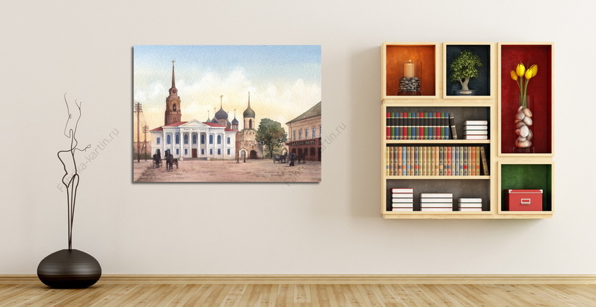 Картина Тульский кремль