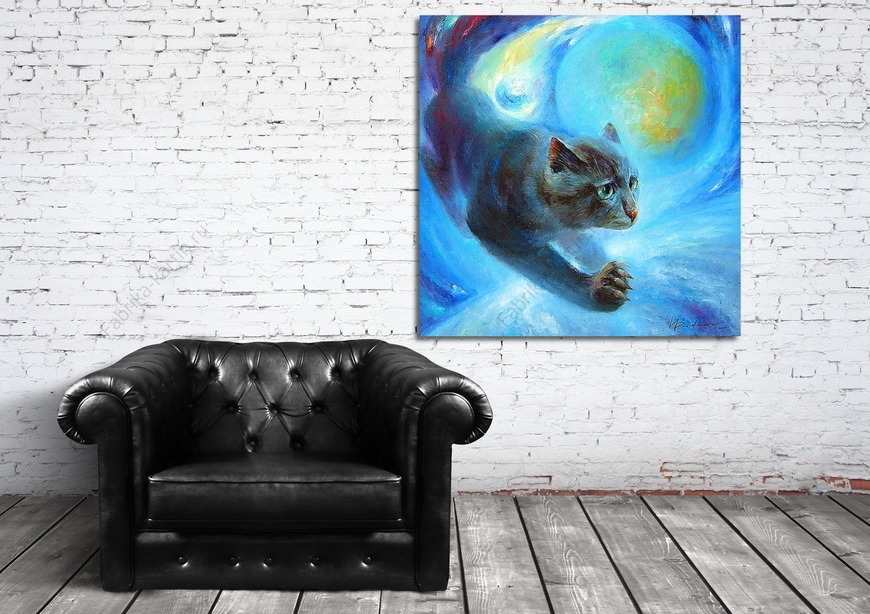 Картина Лунный Кот