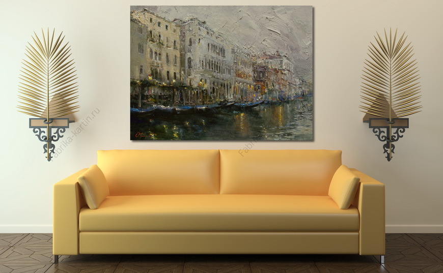 Картина Вечерние огни Венеции
