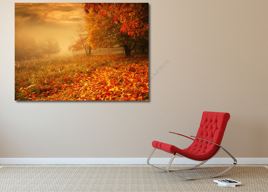 Картина Осенний туман