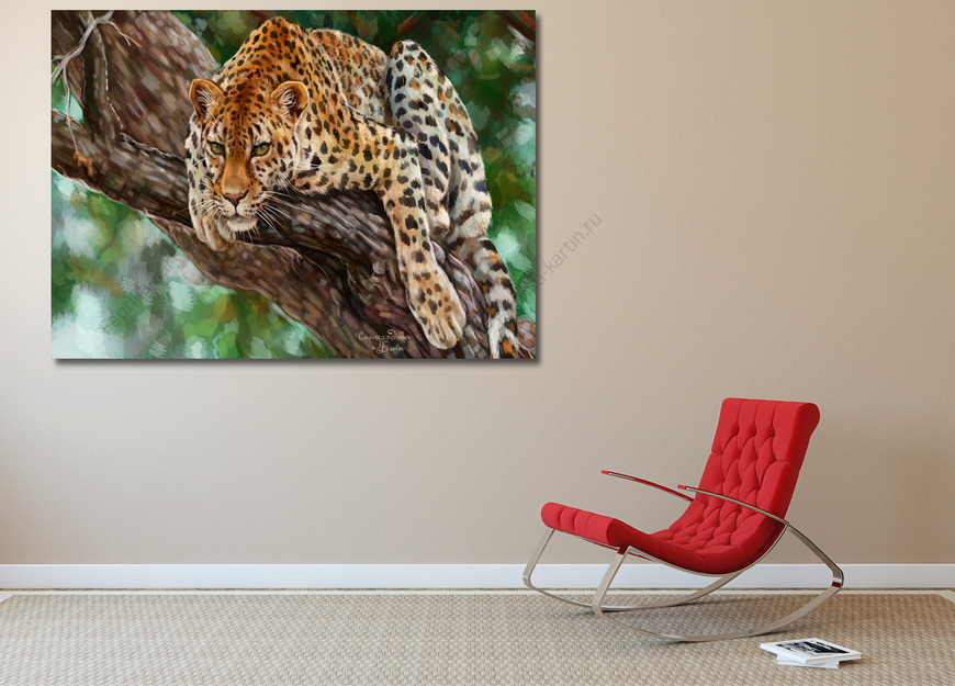 Картина Леопард
