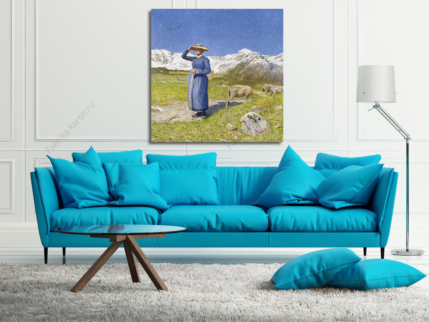 Картина Полдень в Альпах