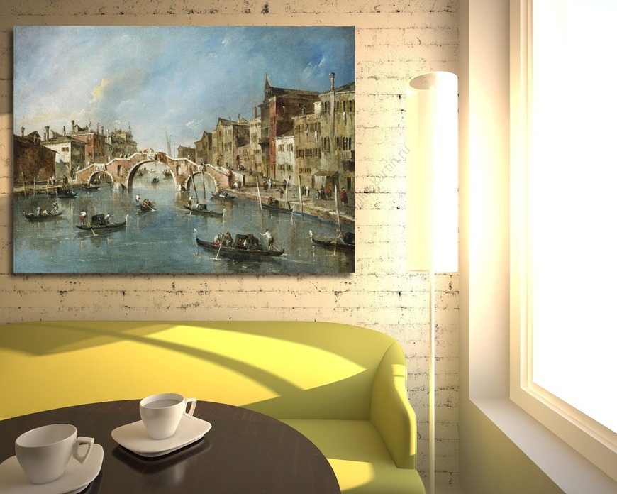 Картина Вид на Каннареджио канал, Венеция