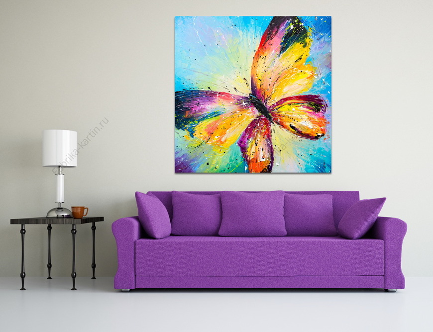Картина Яркая бабочка