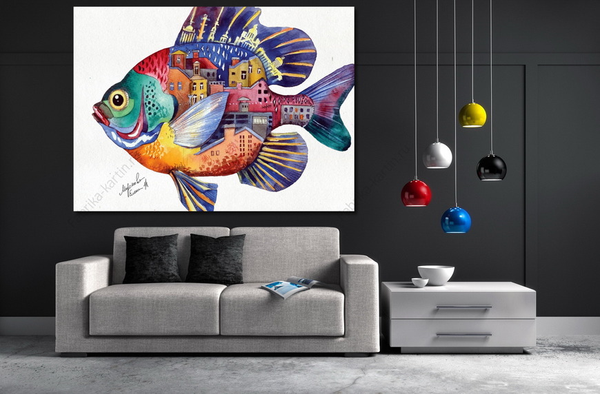 Картина Петербургская рыба