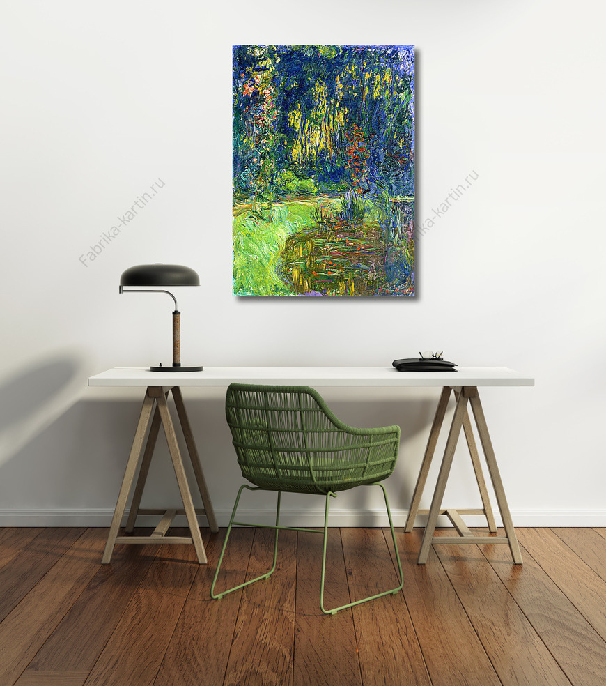 Картина Пруд с водяными лилиями