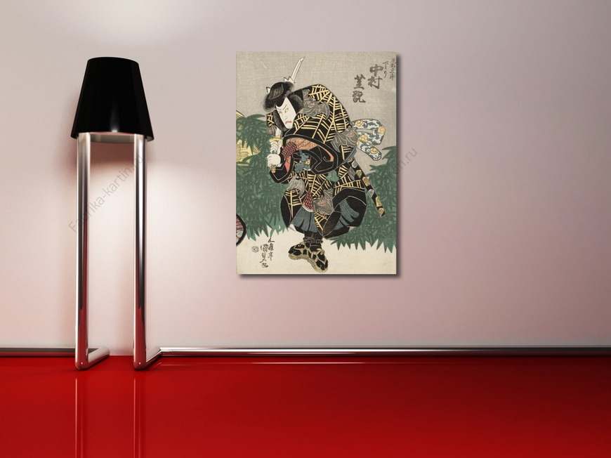 Картина Самурай меч