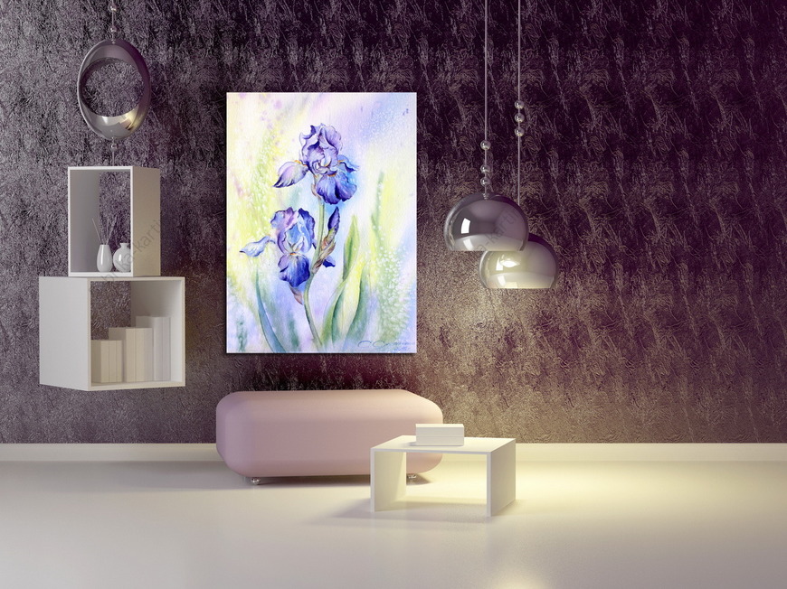 Картина Влюбленные ирисы