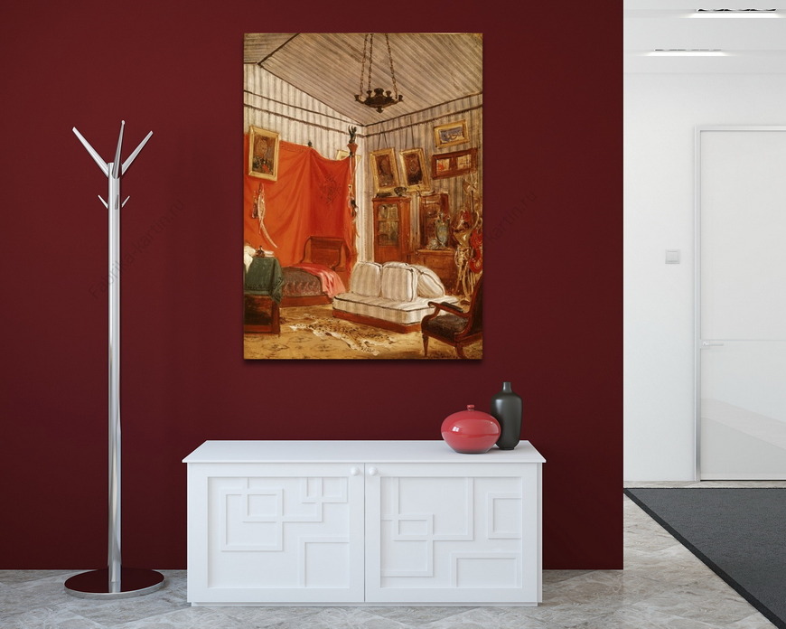 Картина Спальня графа де Морне