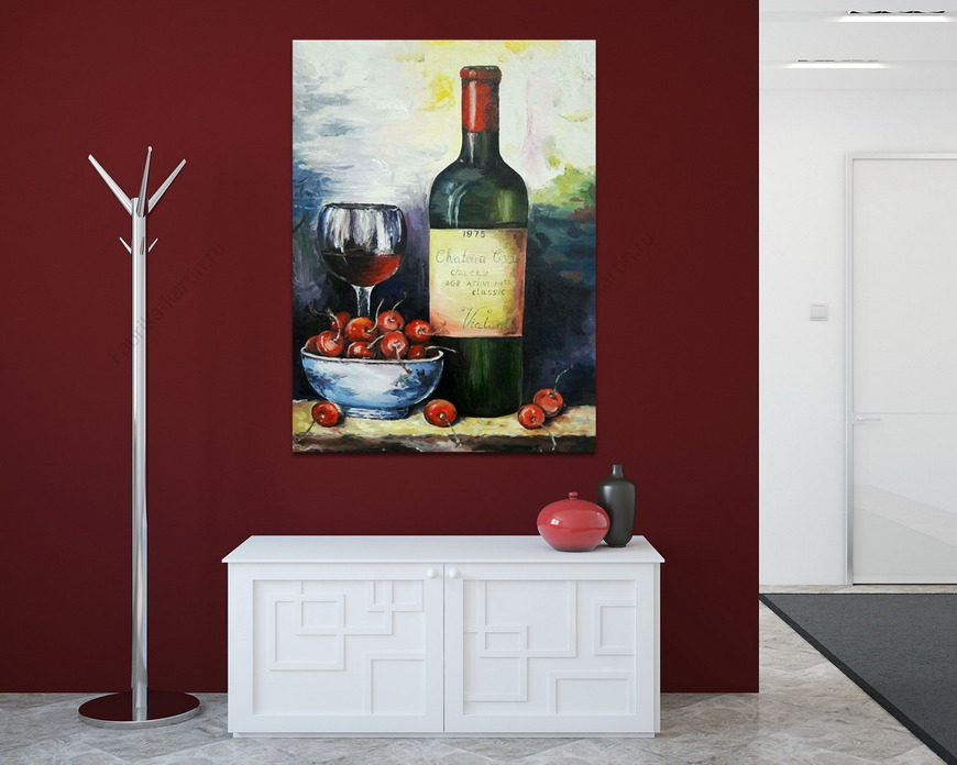 Картина Бокал с вином
