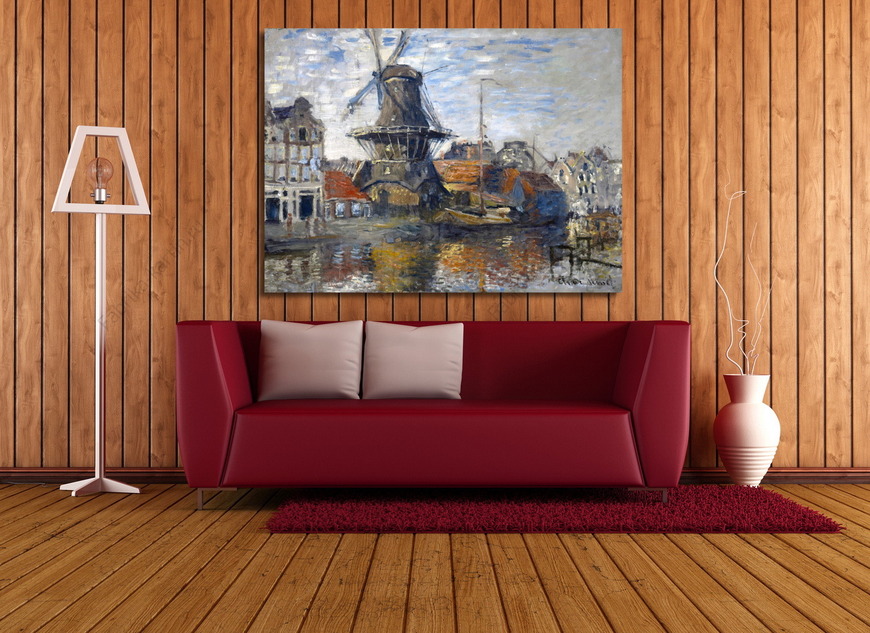 Картина Мельница в Амсетрдаме 