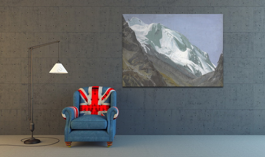 Картина Ледник в Памире