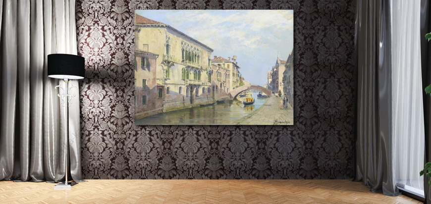 Картина Венецианский заводь