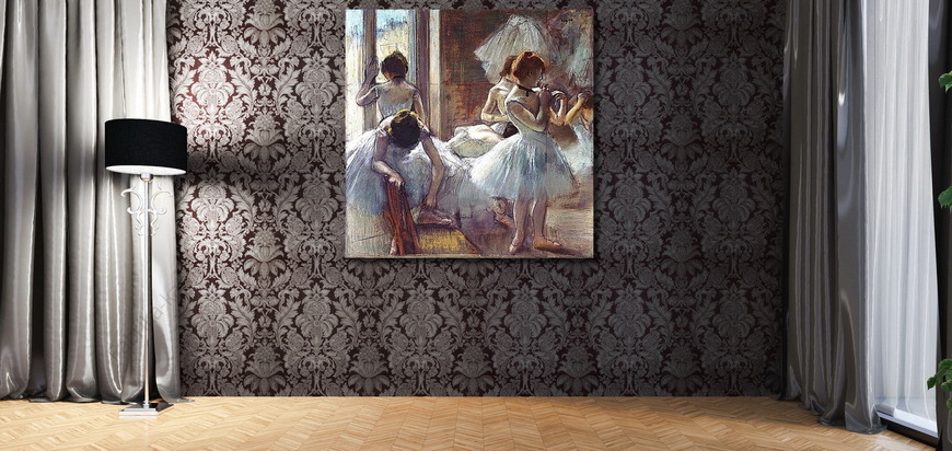 Картина Танцоры, 1884 - 1885