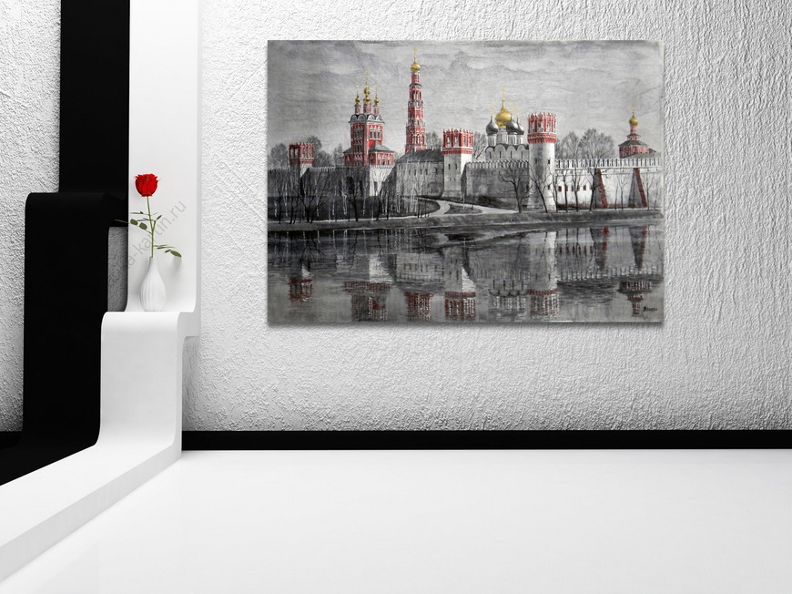 Картина Москва, Новодевичий монастырь