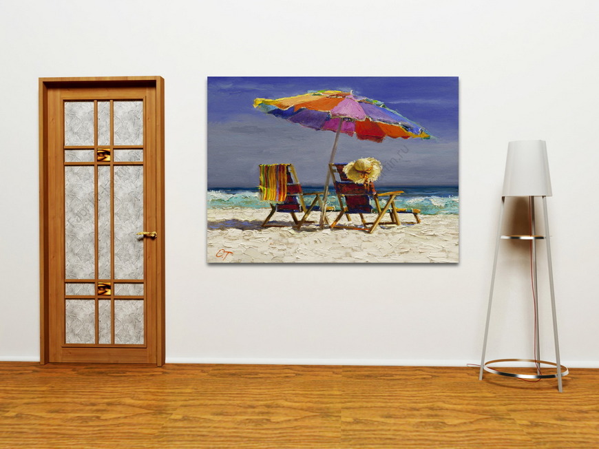 Картина На пляже