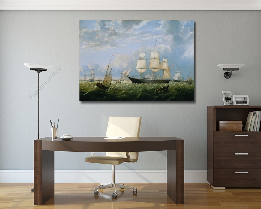 Картина Голден Стэйт входит в гавань