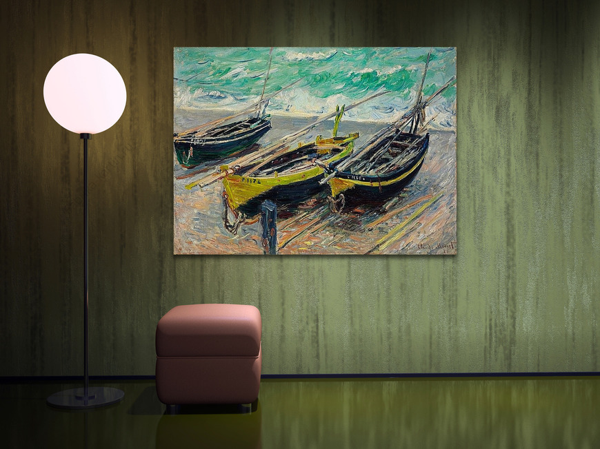 Картина Три рыбацкие лодки