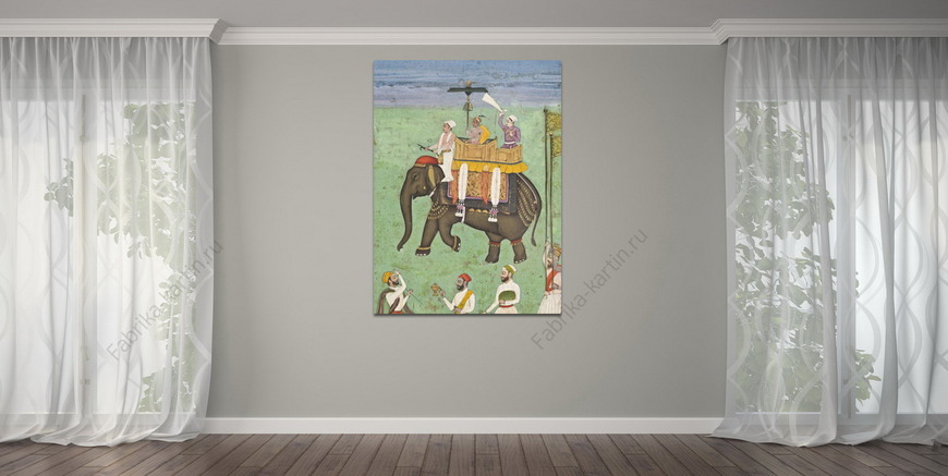 Картина Декканийский принц на слоне