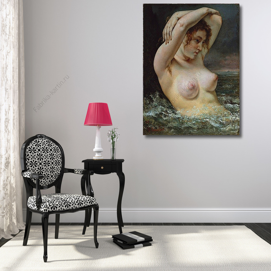 Картина Девушка в воде.