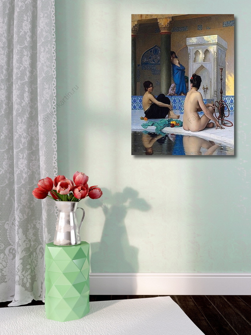 Картина После ванной, Жером Жан-Леон