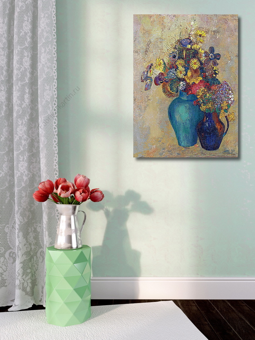 Картина Две вазы с цветами