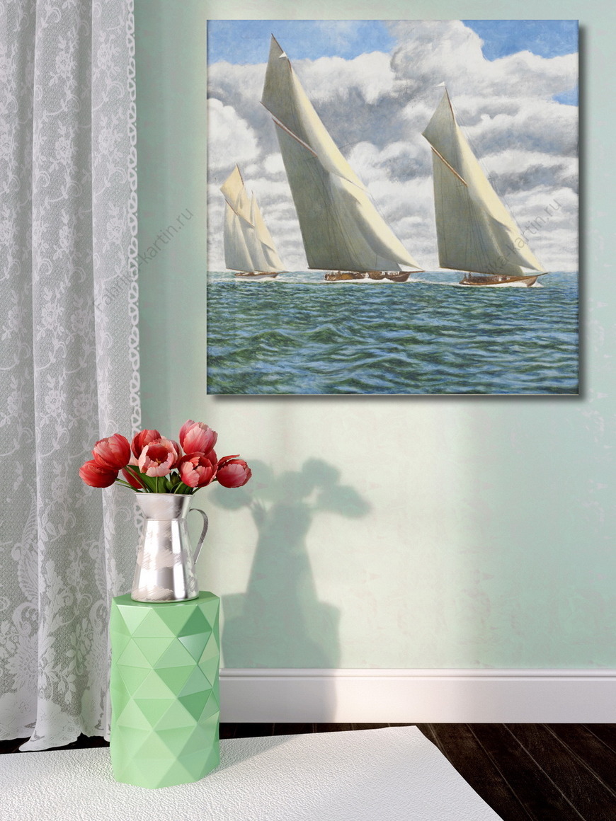 Картина Гонка на яхтах