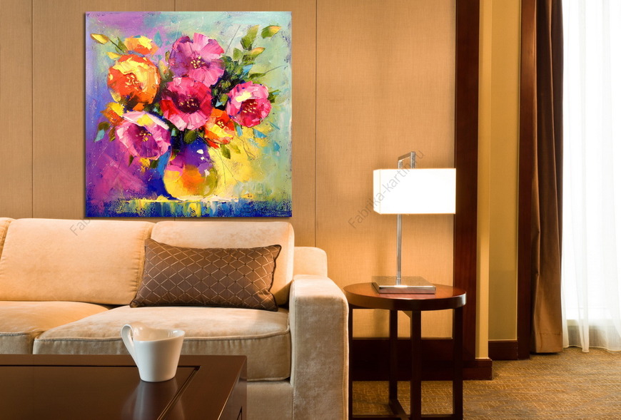 Картина Букет весенних цветов