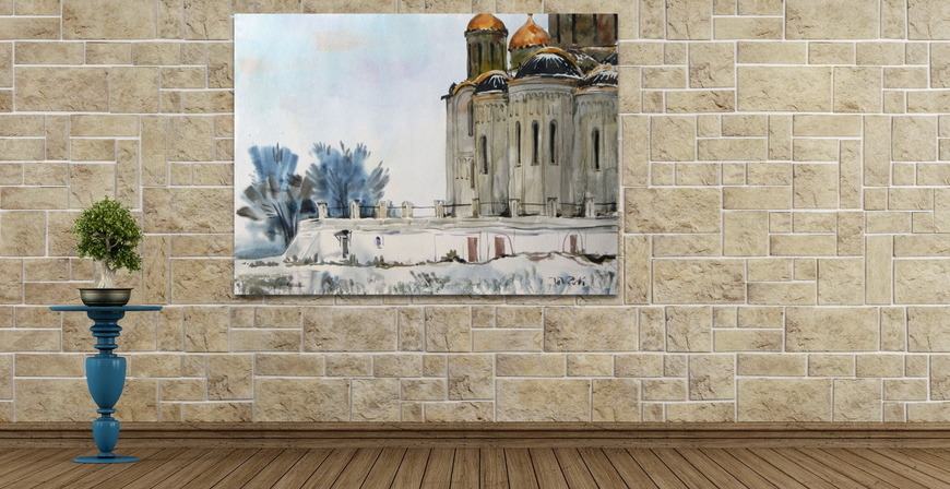 Картина Владимир зимой