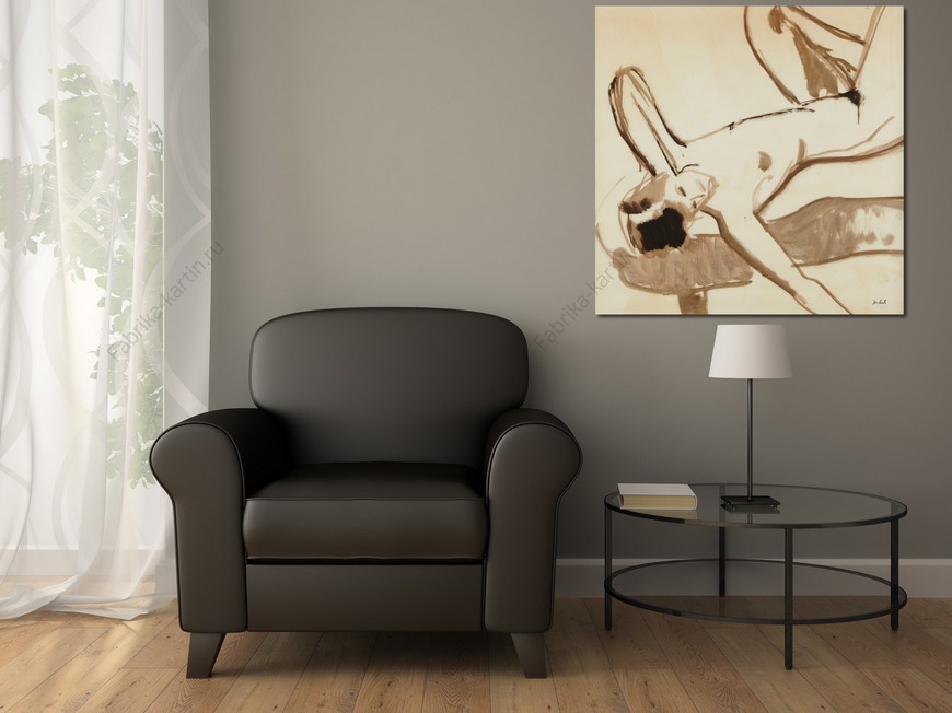 Картина Лежа на диване