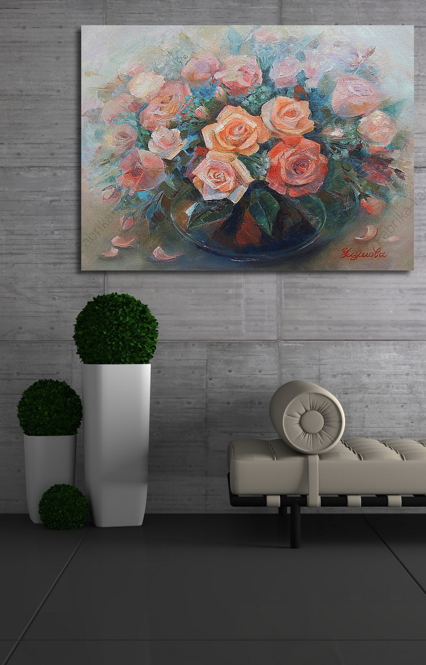 Картина Букет шикарных роз