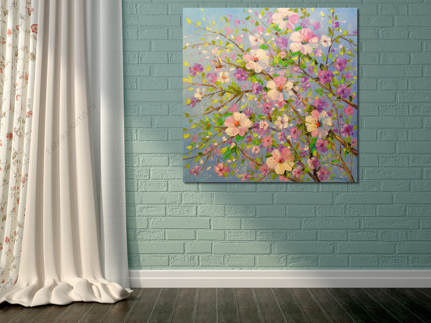 Картина Яблоня в цвету