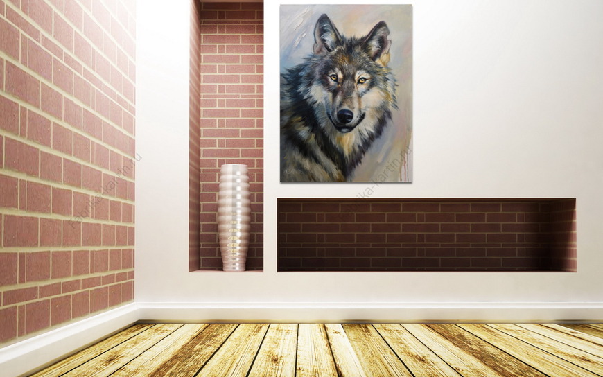 Картина Волк, серый волк