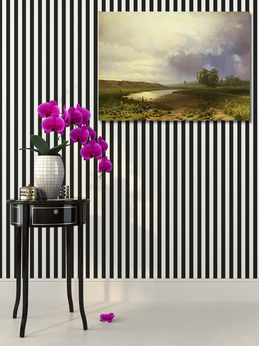 Картина Мокрый луг