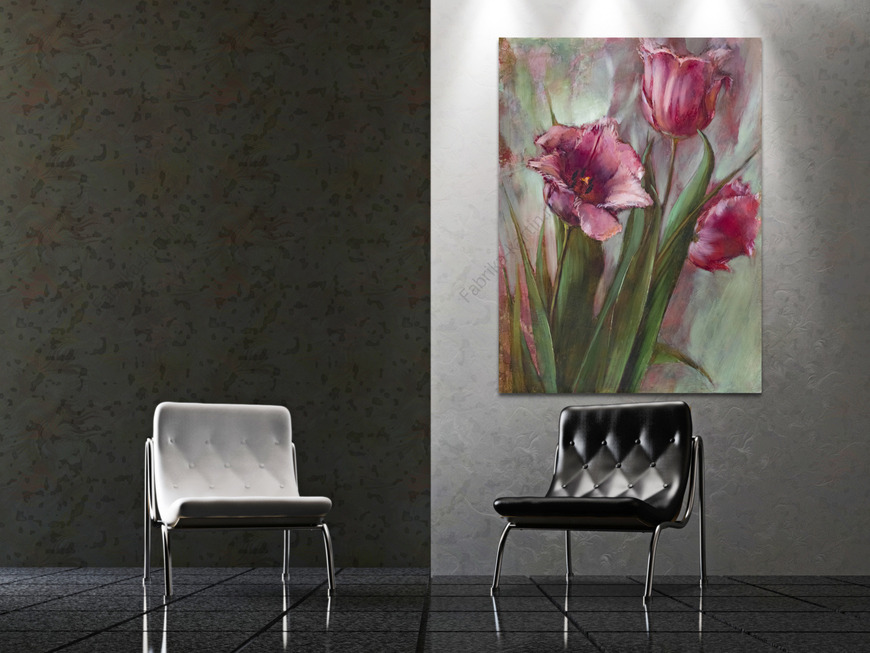 Картина шелк и бархат